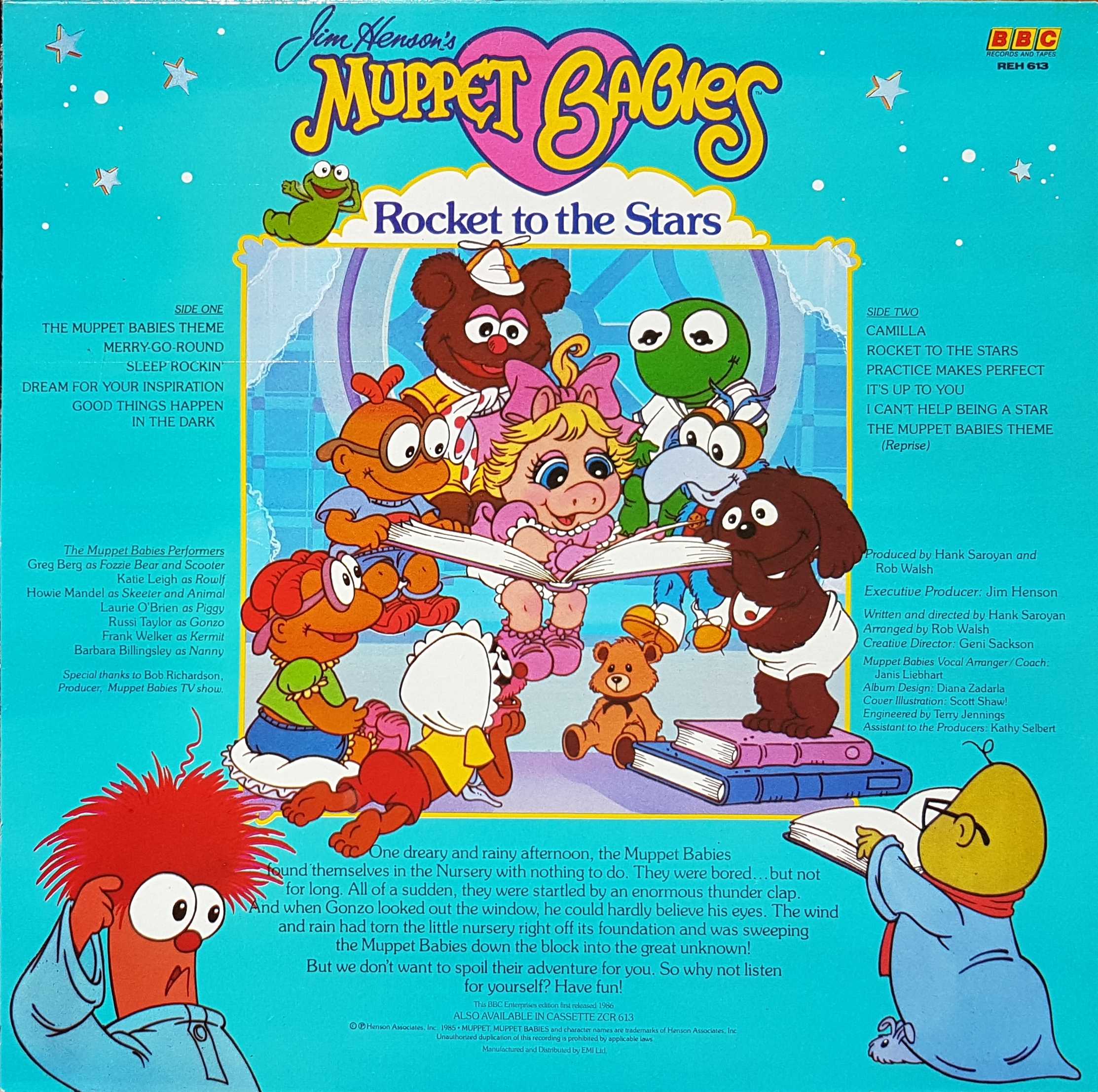 Picture of REH 613 The muppet babies by artist Hank Saroyan / Arr. Rob Walsh from the BBC records and Tapes library